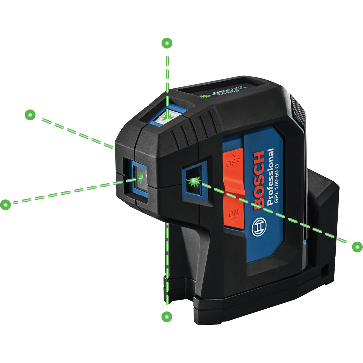 Green-Beam Five-Point Self-Leveling Alignment Laser