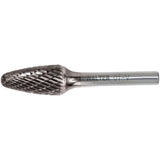 Double Cut Ballnose Tree Burr, SF-42, 1/8" Dia., 1/2" Depth of Cut