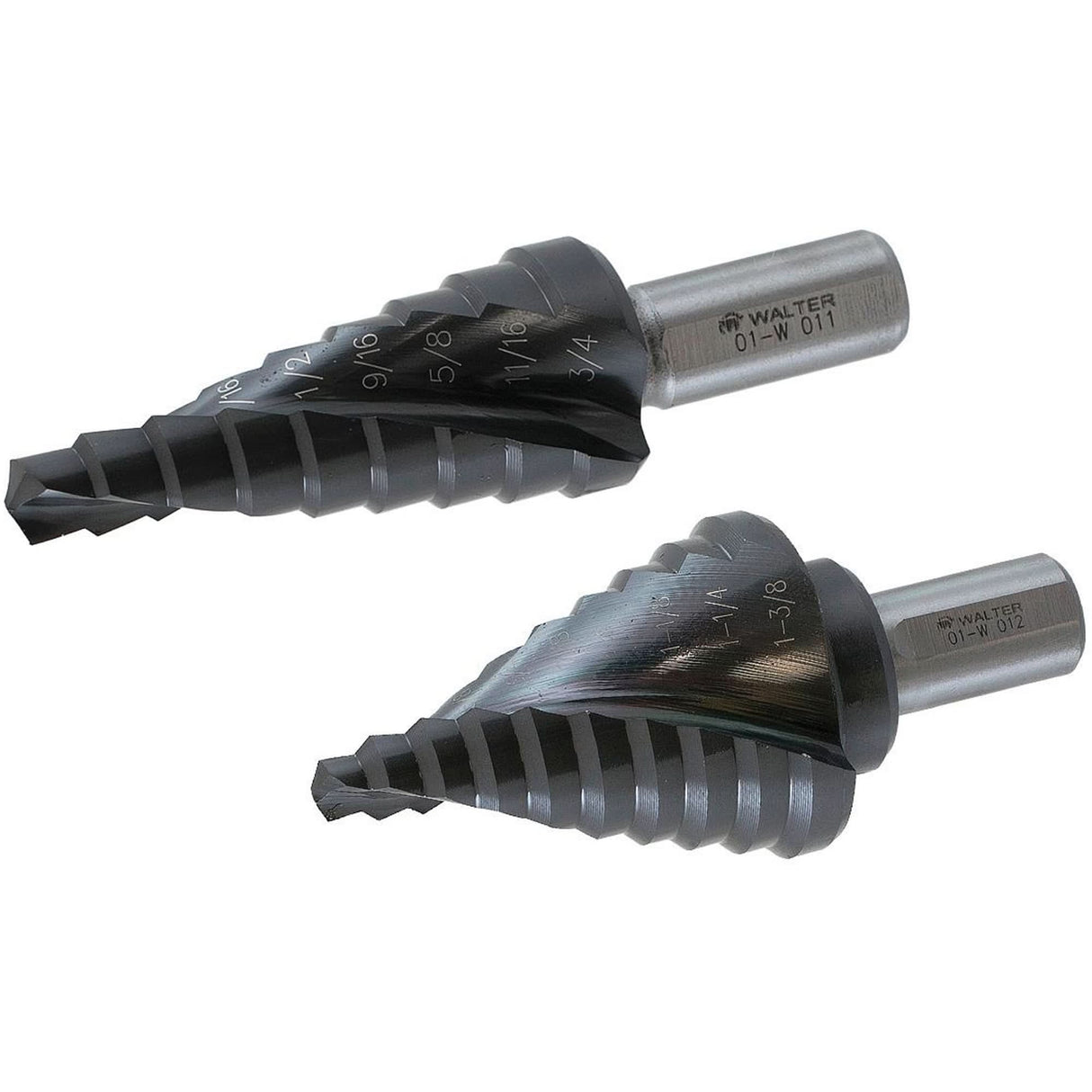 Multi-Step™ Drill Bit, 1/4" - 1-3/8" , 1/8" Increments, High Speed Steel