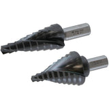 Multi-Step™ Drill Bit, 1/4" - 1-3/8" , 1/8" Increments, High Speed Steel