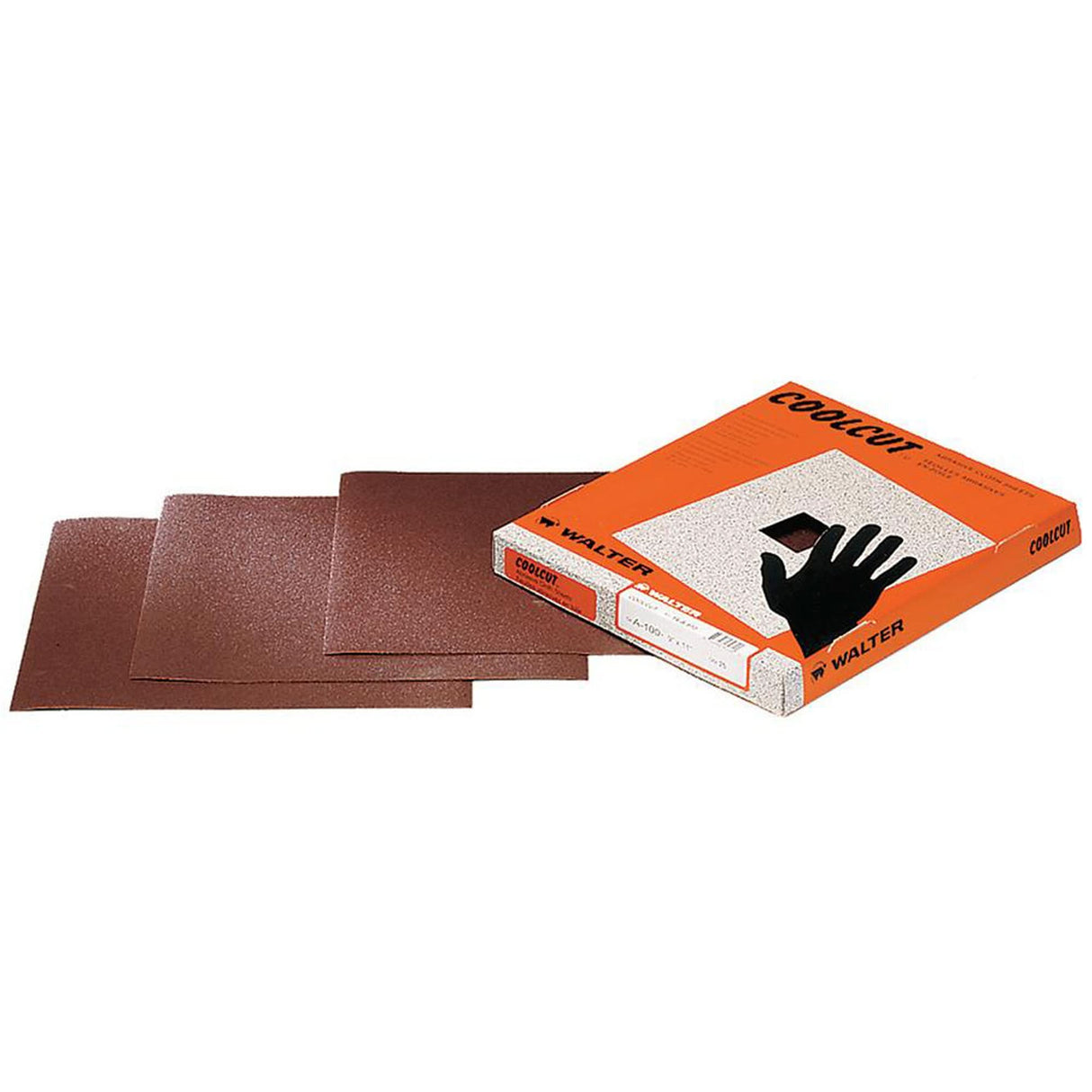 Coolcut™ Hand Sheet, 9" x 11", 320 Grit, Aluminum Oxide
