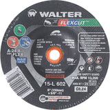 Flexcut™ Depressed Centre Grinding Wheels, 6", 36 Grit, Aluminum Oxide, 5/8"-11, 10200 RPM, Type 29
