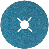 Topcut™ Sanding Disc, Zirconium, 24, 4-1/2" Dia x 7/8" Arbor