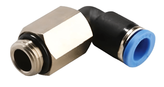 Union Long Elbow Fitting 4mm Tube x 1/8" BSPP (G) Male