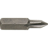 Limited Clearance Insert Bits, Phillips, 2, 1/4" Drive