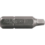 Insert Bits, Square, 0, 1/4" Drive