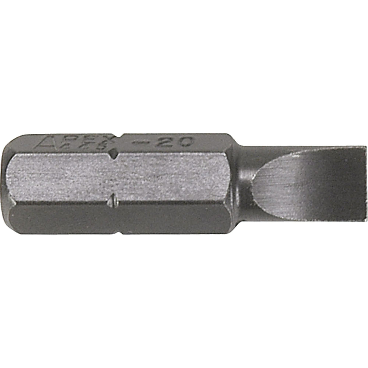 Limited Clearance Insert Bits, Slot, 1/4", 1/4" Drive