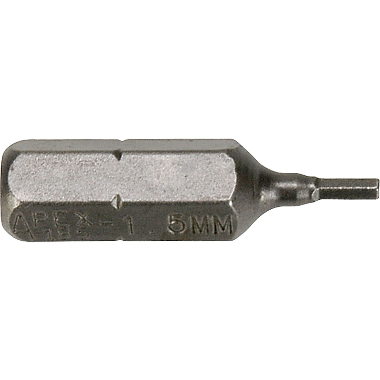 Metric Bits, Hex, 2.5 mm, 1/4" Drive