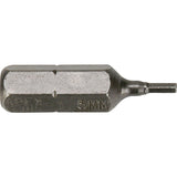 Metric Bits, Hex, 3 mm, 1/4" Drive