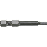 1/4" Metric Hex Power Bits, Hex, 7 mm Tip, 1/4" Drive Size, 1-15/16" Length