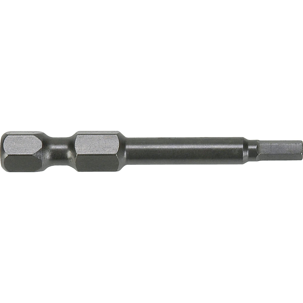 1/4" Metric Hex Power Bits, Hex, 1.5 mm Tip, 1/4" Drive Size, 1-15/16" Length