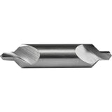 Combined Centre Drill and Countersink, #4, 0.125" Small Diameter, 5/16" Large Diameter, High Speed Steel