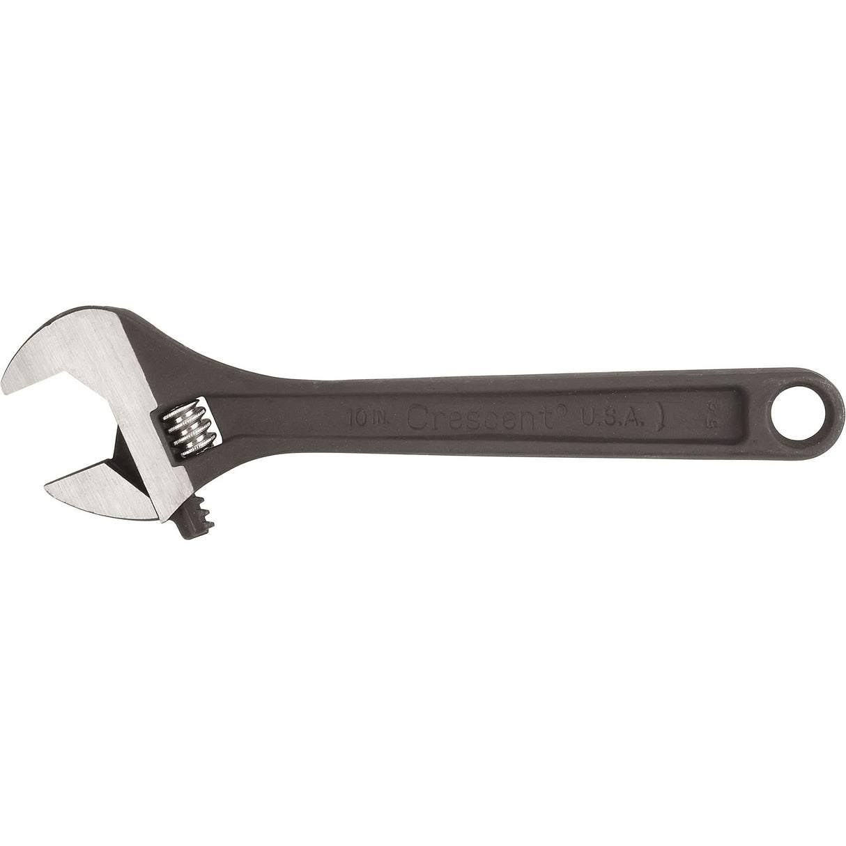 Crescent Adjustable Wrenches, 6" L, 15/16" Max Width, Black