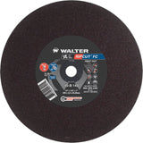 Ripcut™ Stainless Steel & Steel Cut-Off Wheel for Stationary Saws, 14" x 1/8", 1" Arbor, Type 1, Aluminum Oxide, 4400 RPM