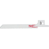 Sawzall® Reciprocating Saw Blade, Bi-Metal, 14 TPI, 3-5/8" L x 5/16" W