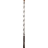 4-Cutter Rotary Hammer Drill Bit, 1-1/4", Spline Shank