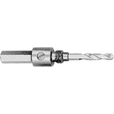 Hole Saw Arbor & Pilot Drills, 1-3/16", 3/8" Shank