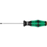 Slotted Screwdriver, 3/32" Tip, Round, 5-11/16" L, Plastic Handle