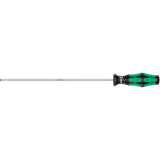 Slotted Screwdriver, 3.5 mm Tip, Round, 11-1/16" L, Plastic Handle