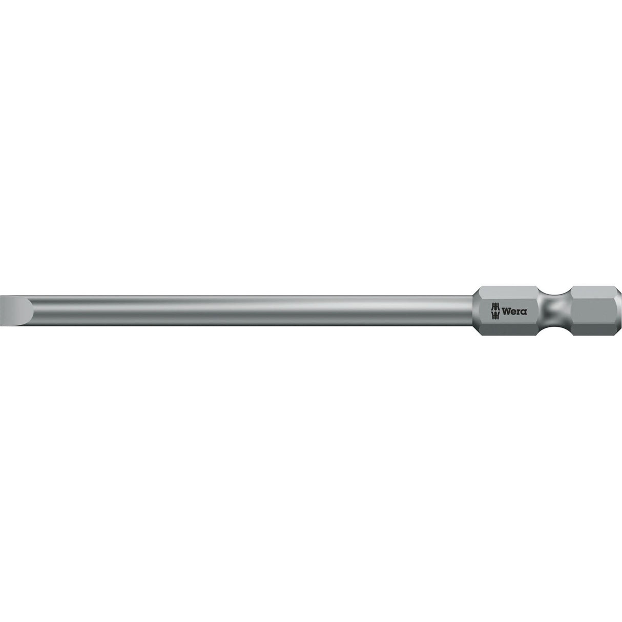 Slotted Screwdriver, 1/4", 2" L, Plastic Handle