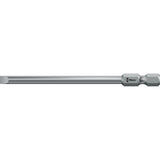 Slotted Screwdriver, 1/4", 2" L, Plastic Handle