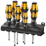 Series 900 Screwdriver set Chiseldriver & Rack, 6 Pcs.