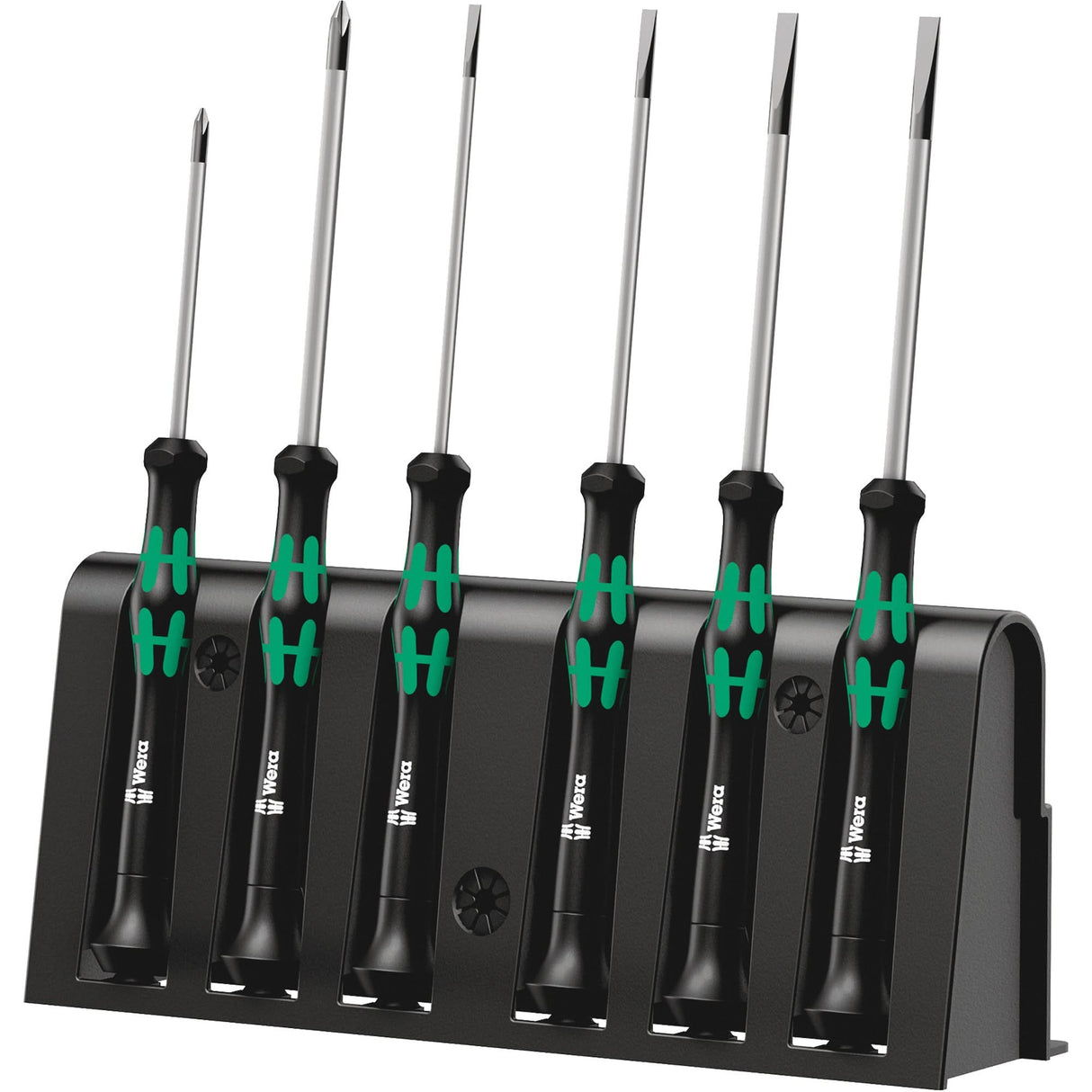 Micro Series Screwdriver Set with Rack, 6 Pcs.