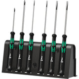 Micro Series Screwdriver Set with Rack, 6 Pcs.