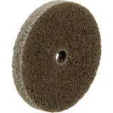 Standard Abrasives™ Unitized Wheel, 2" x 1/4", 1/4" Arbor, Medium Grit, Aluminum Oxide