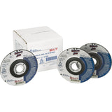 Cut-Off Wheel, 4-1/2" x 0.045", 7/8" Arbor, Type 27, Aluminum Oxide/Ceramic, 13500 RPM