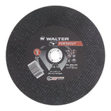 Portacut™ High Speed Cut-Off Wheel, 12" x 1/8", 1" Arbor, Type 1, Aluminum Oxide, 6300 RPM