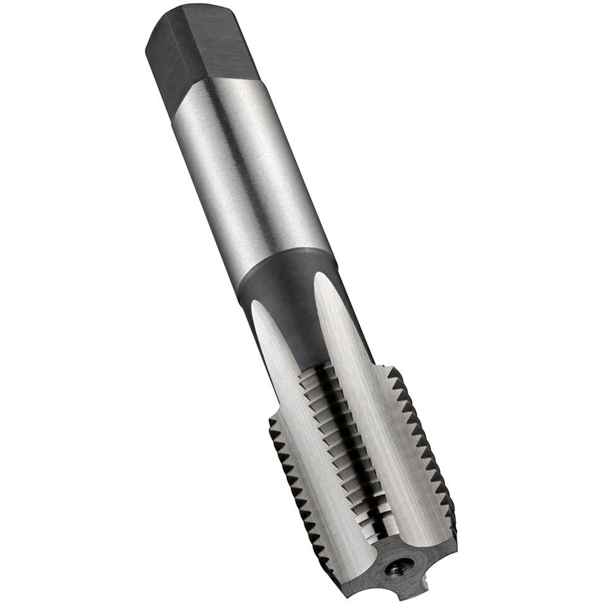 Flute Machine Tap, 1/2"-14, 5 Flutes, 87 mm L, Taper, High Speed Steel