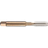 Left Hand Machine Pipe Tap, 8-1.25, 3 Flutes, 72 mm L, Taper, High Speed Steel