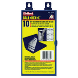 Balldrive Hex Key, Hex End, 5/64" x 3.2" L, L Shape