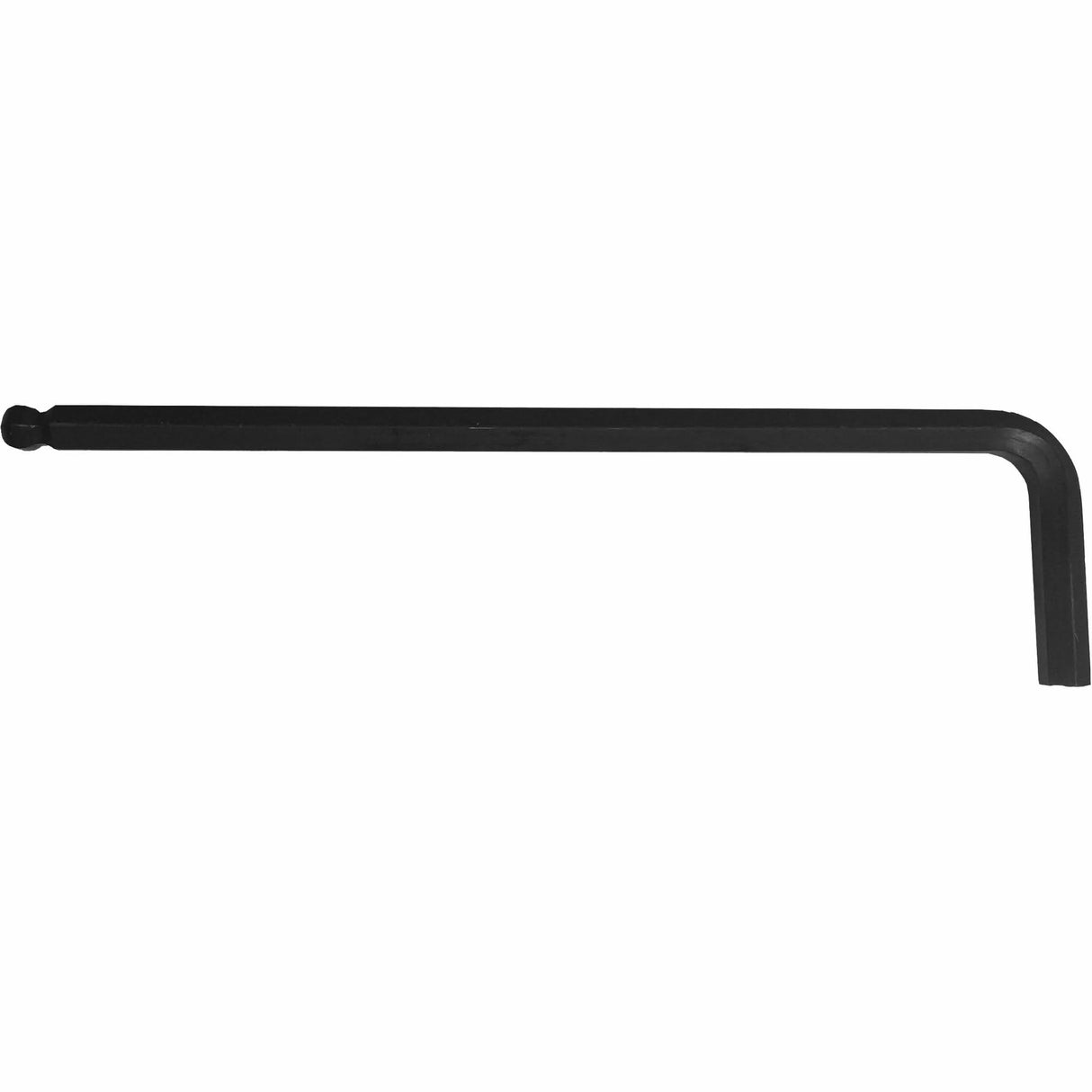 Balldrive Hex Key, Hex End, 7/32" x 4.8" L, L Shape