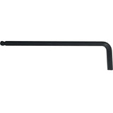 Balldrive Hex Key, Hex End, 6 mm x 5.43" L, L Shape