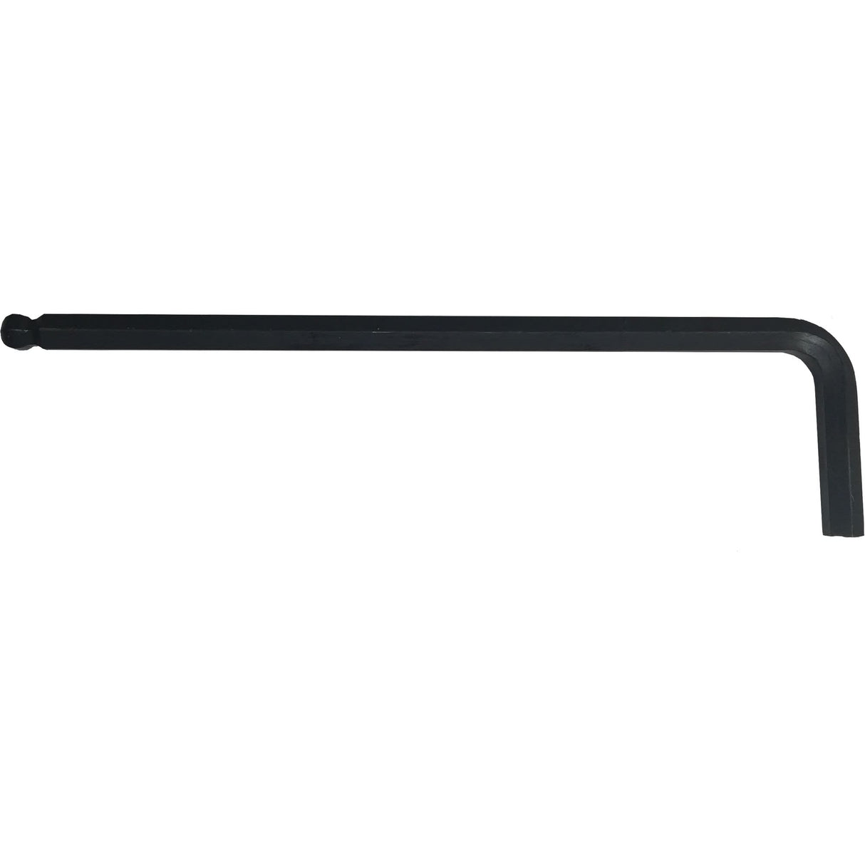 Balldrive Hex Key, Hex End, 8 mm x 6.2" L, L Shape