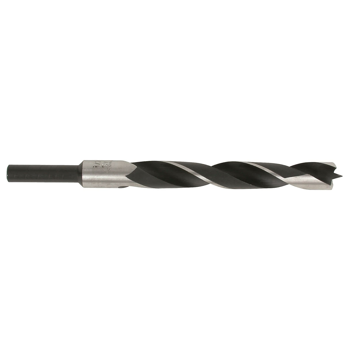 Brad Point, Wood Drills, 7/16", 5-5/8" Length, 5/16" Shank