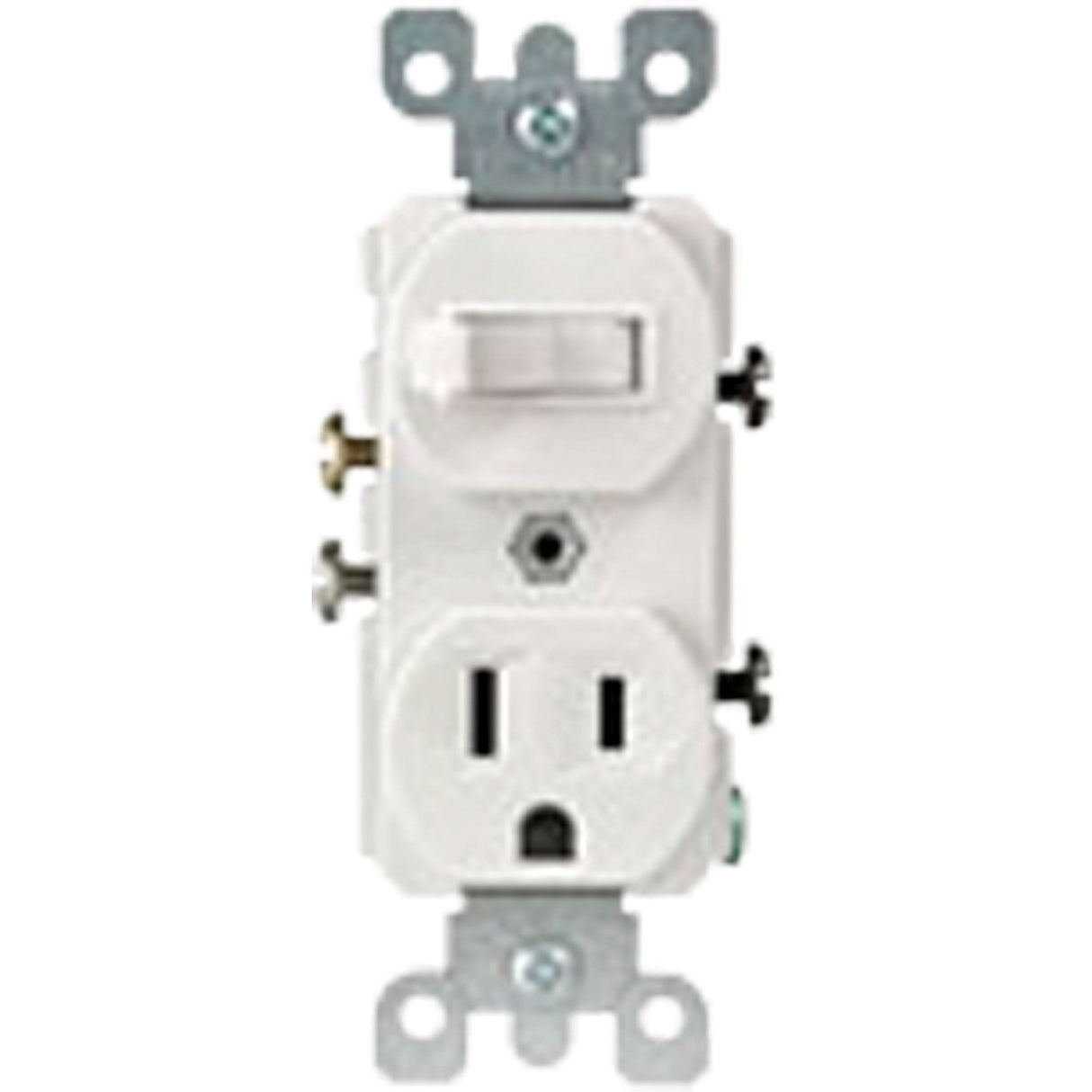Combination Single-Pole Switch & Grounding Receptacle