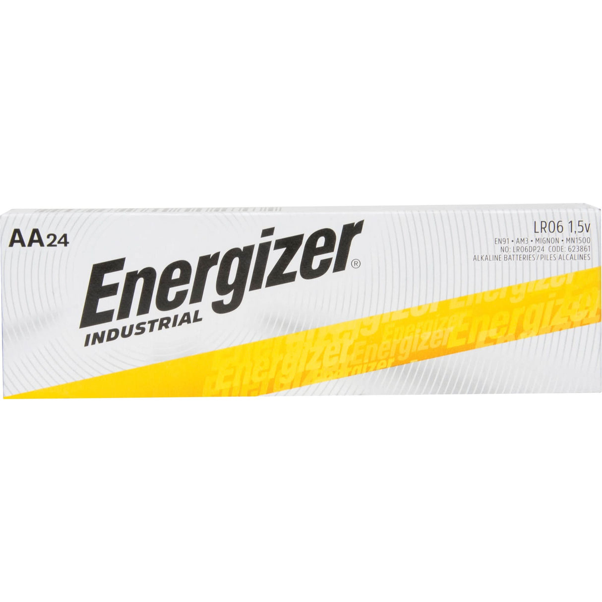 Alkaline Industrial Batteries, AA, 1.5 V