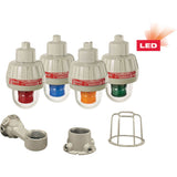 Explosion-Proof LED Warning Lights With XLT™ Technology, Continuous/Flashing, Amber
