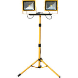 Beacon Light Floodlights, LED, 40 W, 12000 Lumens, Aluminum Housing