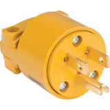 125 V, 15 A, PVC Grounding Plug, Plastic