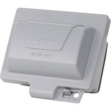 While-In-Use Horizontal Outlet Cover