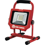 Work Light, LED, 20 W, 3000 Lumens, Aluminum Housing