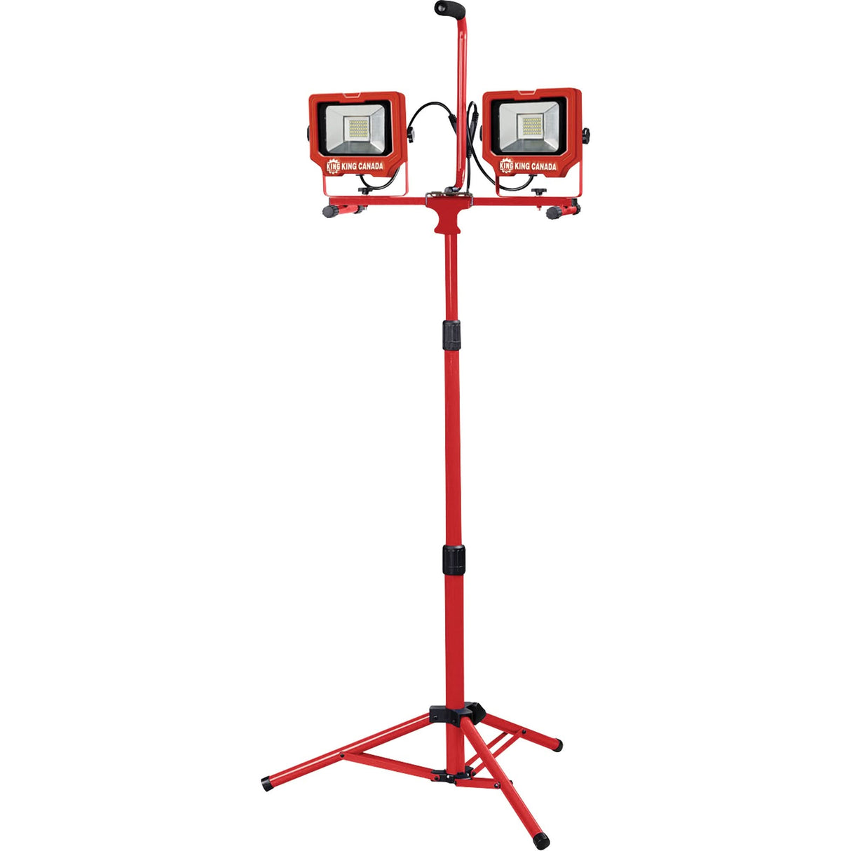 Twin Work Light with Tripod, LED, 40 W, 6000 Lumens, Aluminum Housing