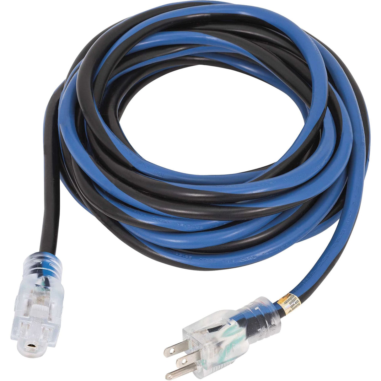 JLEC-14100S Contractor Grade Extension Cord, Indoor/Outdoor, SJTOW, 14 AWG, 13 A, 100'