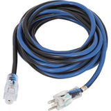 JLEC-14100S Contractor Grade Extension Cord, Indoor/Outdoor, SJTOW, 14 AWG, 13 A, 100'