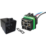 Weather-Resistant Sealed Relay & Pigtail Combo Pack, Mini-Breaker, 30 Amps, 24 V