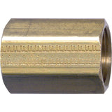 Pipe Coupling, Brass, 3/4"